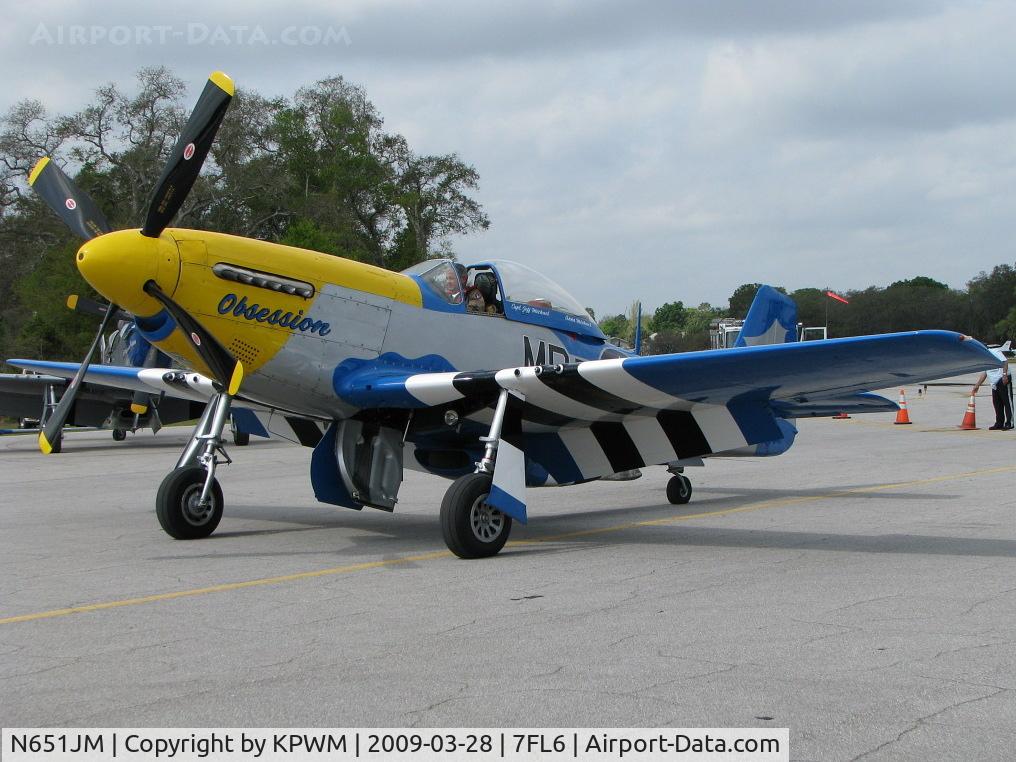 N651JM, 1944 North American/aero Classics P-51D C/N 44-74976, At 7FL6