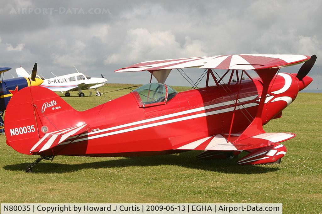 N80035, 1974 Aerotek Pitts S-2A Special C/N 2070, Privately owned.