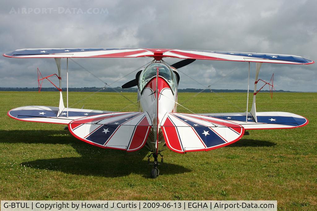 G-BTUL, 1979 Aerotek Pitts S-2A Special C/N 2200, Privately owned. Symmetry!