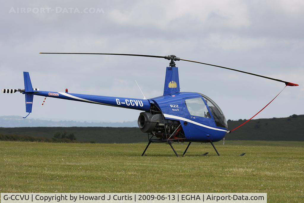 G-CCVU, 2004 Robinson R22 Beta C/N 3600, Privately owned.
