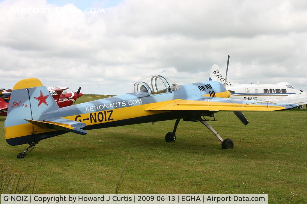 G-NOIZ, 1991 Yakovlev Yak-55M C/N 910104, Privately owned.