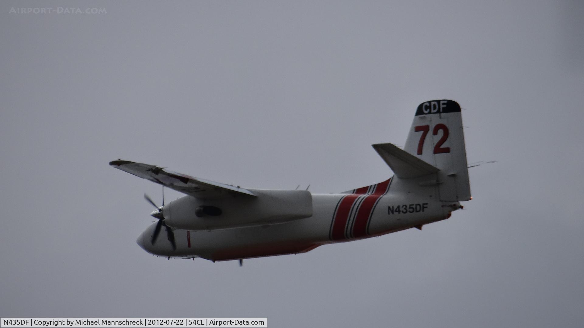 N435DF, 2001 Marsh Aviation S-2F3AT C/N 153573, calfire