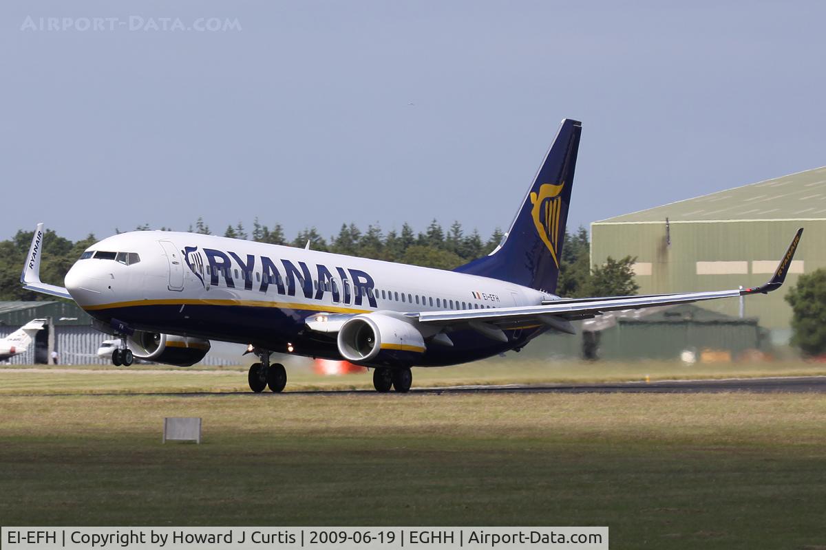 EI-EFH, 2009 Boeing 737-8AS C/N 35012, Ryanair