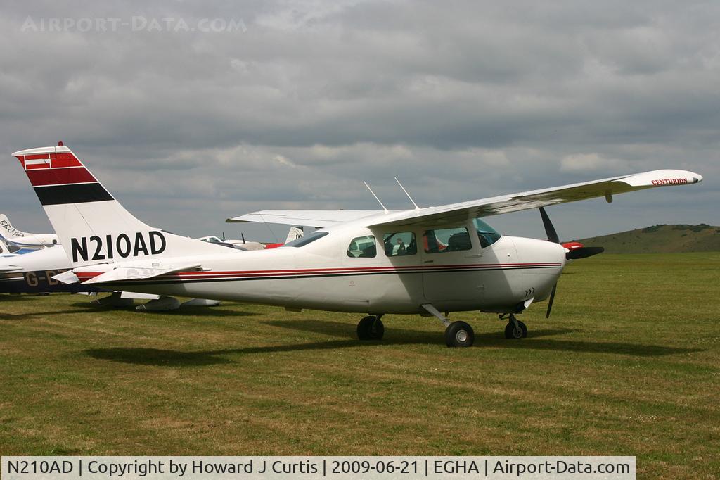 N210AD, 1967 Cessna 210G Centurion C/N 210-58835, Privately owned.