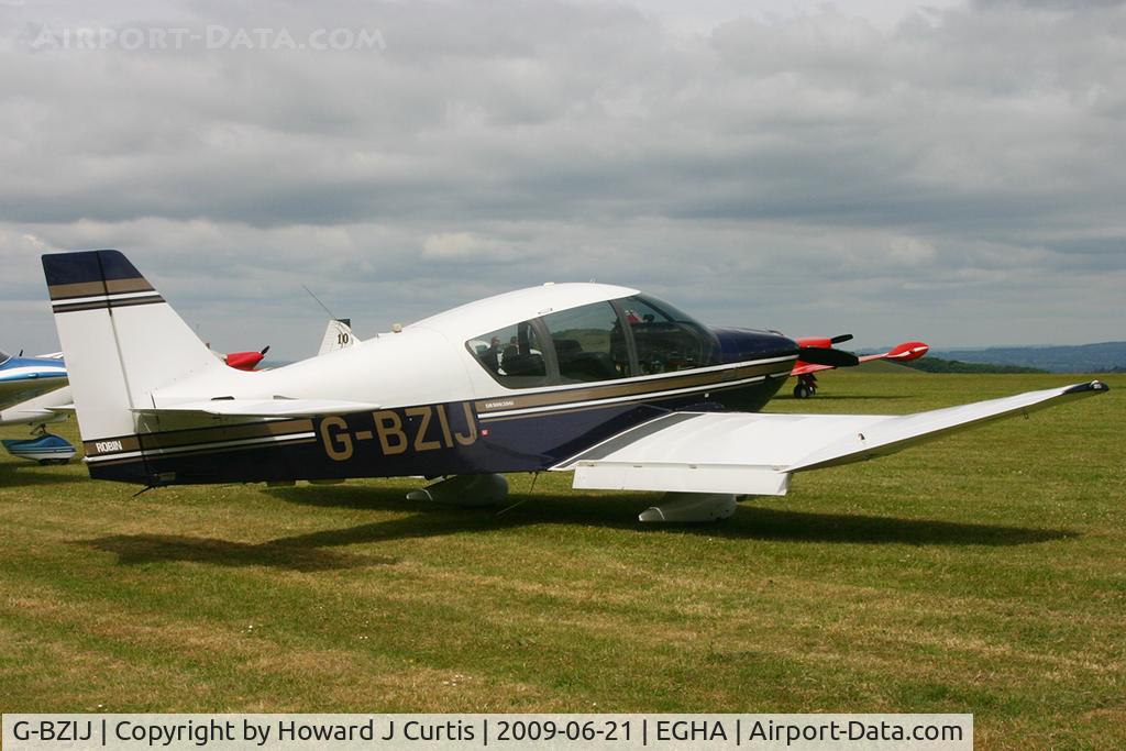G-BZIJ, 2000 Robin DR-400-500 President C/N 23, Privately owned.