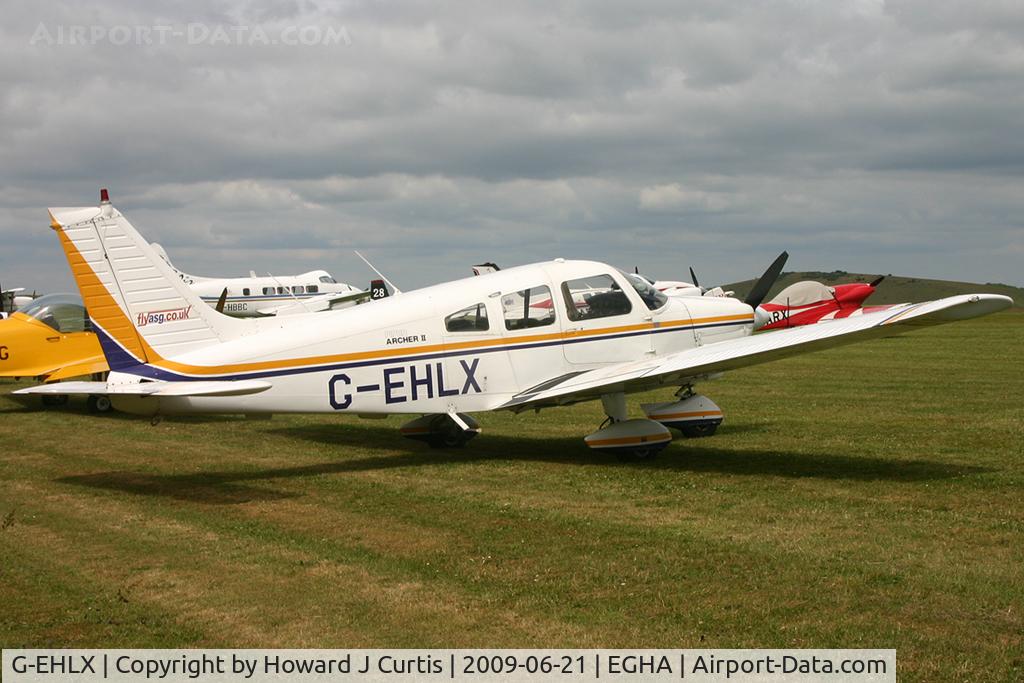 G-EHLX, 1980 Piper PA-28-181 Cherokee Archer II C/N 28-8090317, Privately owned.