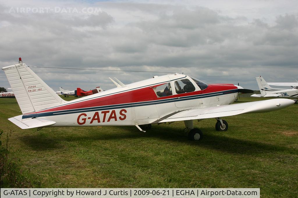 G-ATAS, 1964 Piper PA-28-180 Cherokee C/N 28-2137, Privately owned.