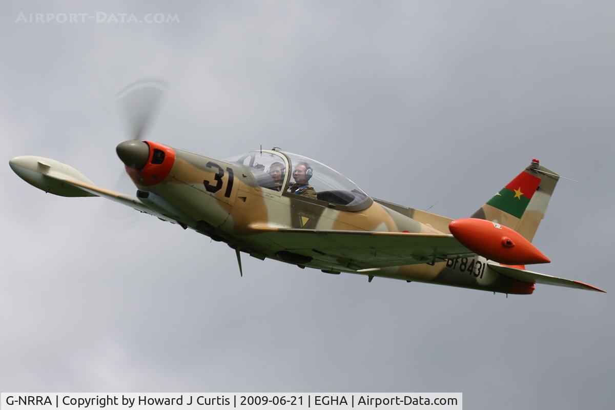 G-NRRA, 1968 SIAI-Marchetti SF-260W Warrior C/N 116, At the Dorset Air Races. Privately owned. Race code: 31. Painted in Burkina Faso marks as BF8431.