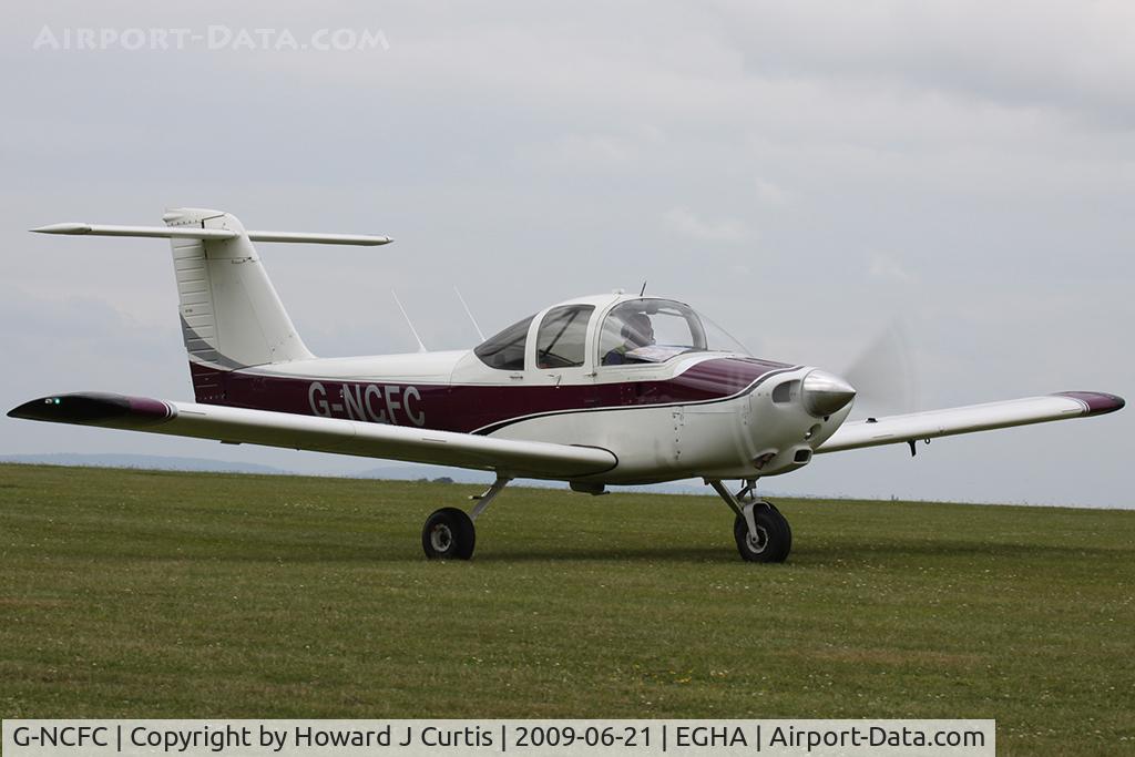 G-NCFC, 1981 Piper PA-38-112 Tomahawk Tomahawk C/N 38-81A0107, Privately owned.