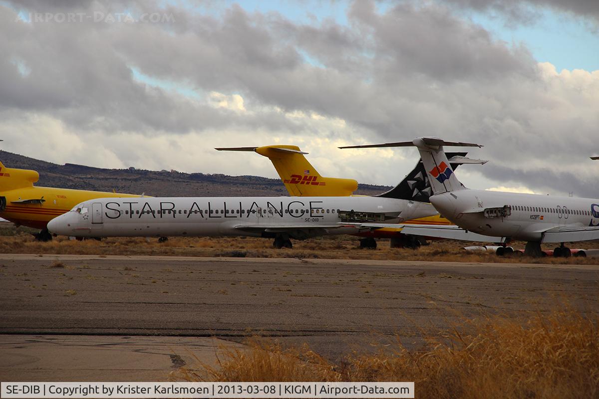 SE-DIB, 1988 McDonnell Douglas MD-87 (DC-9-87) C/N 49605, Another ending up here..