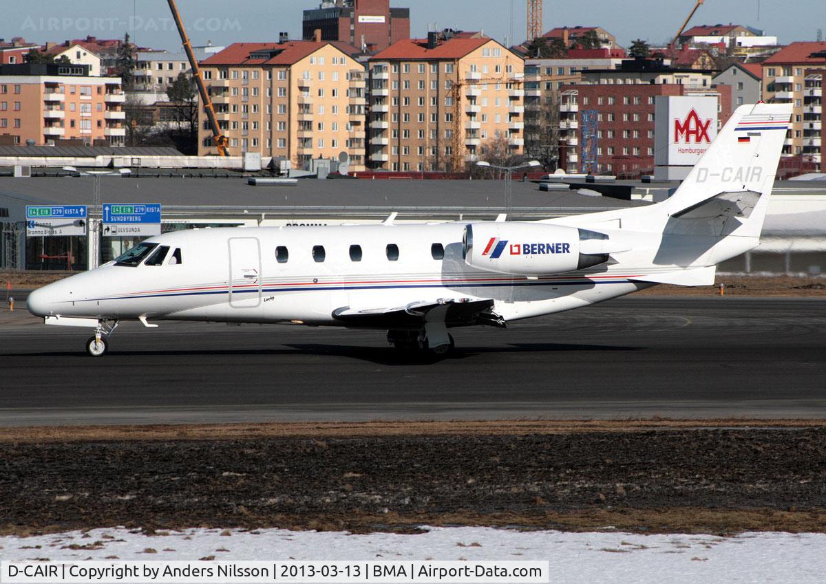 D-CAIR, 2006 Cessna 560XL Citation XLS C/N 560-5620, Departing runway 30.