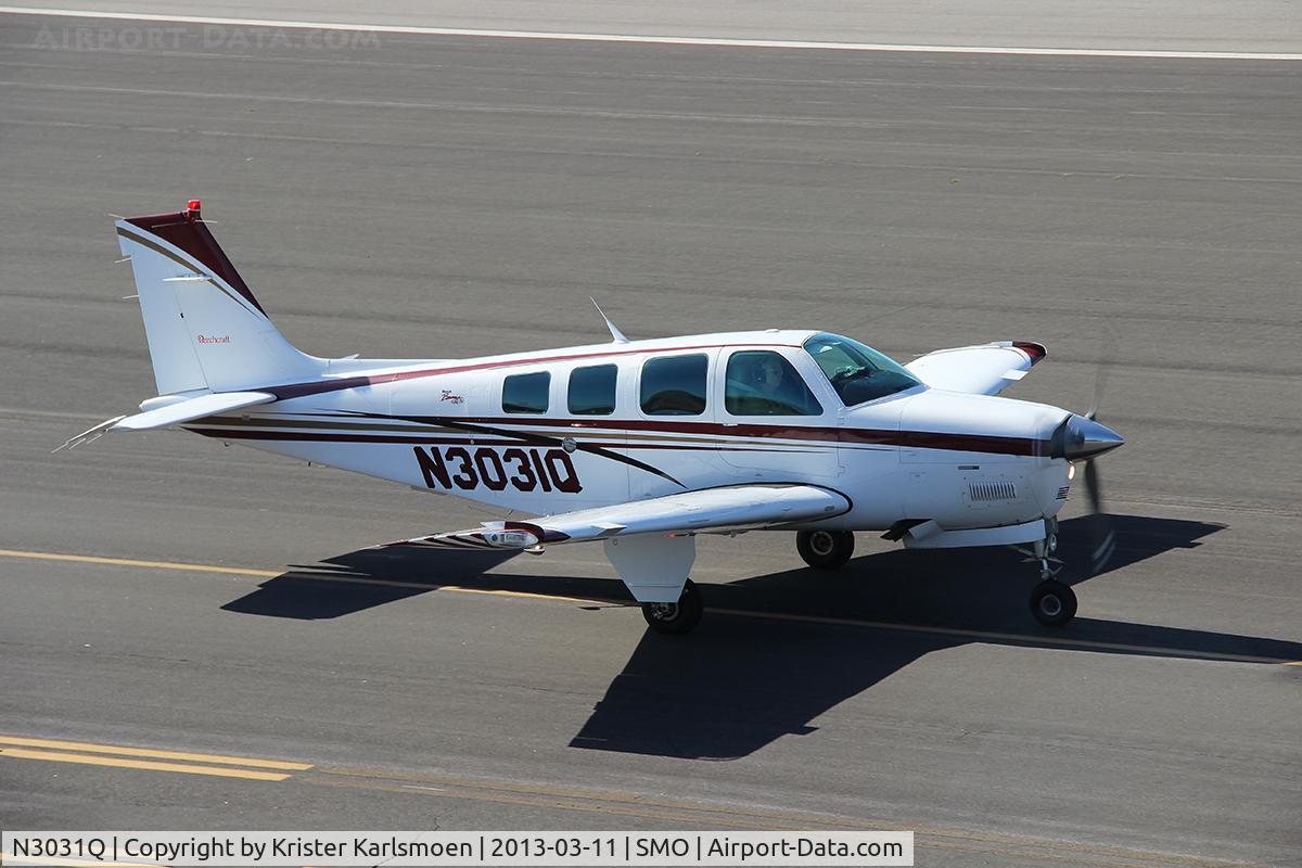 N3031Q, 1998 Raytheon Aircraft Company A36 Bonanza C/N E-3196, Bonanza