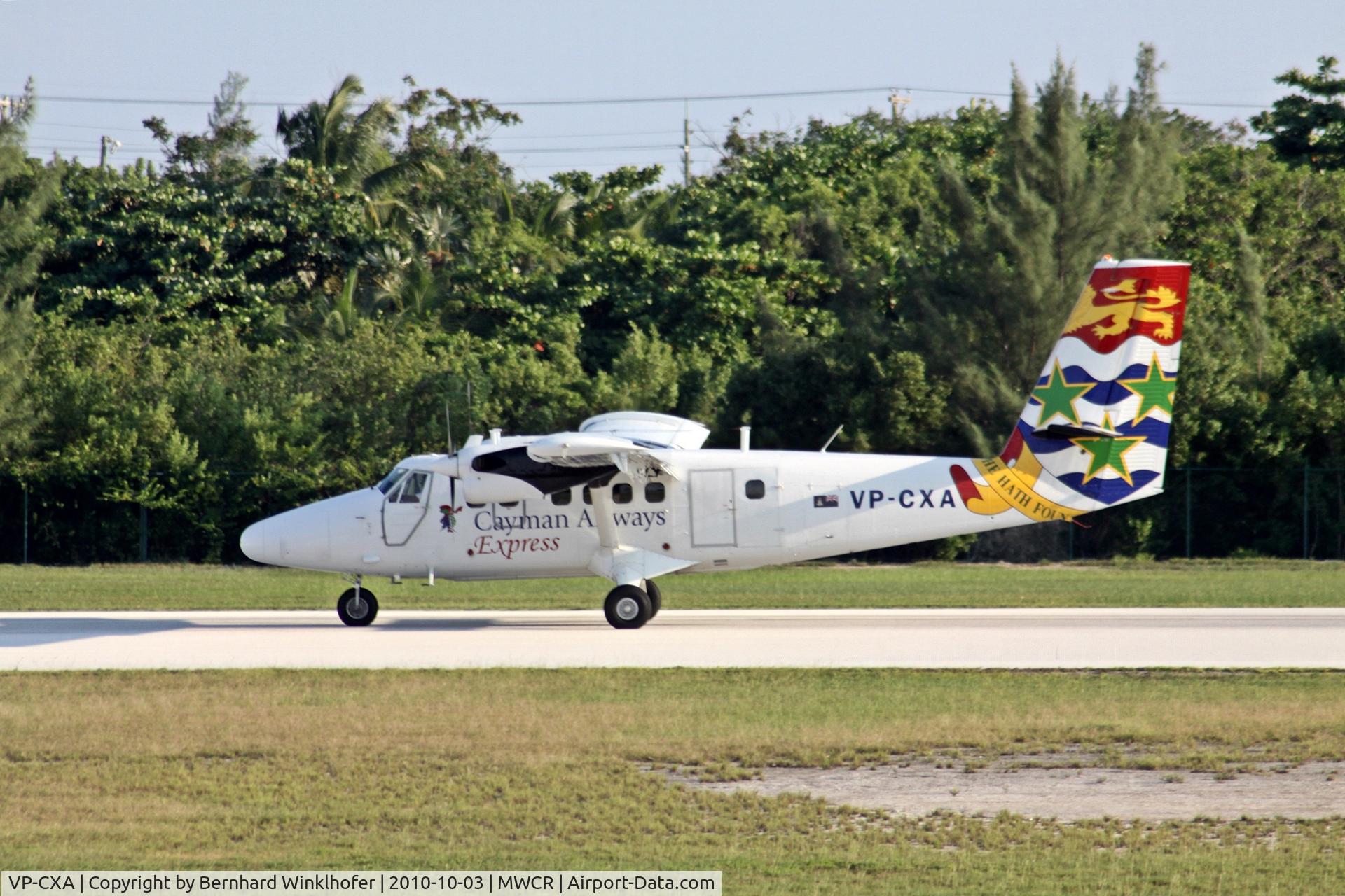 VP-CXA, 1979 De Havilland Canada DHC-6-300 Twin Otter C/N 602, just arrived from Little Cayman