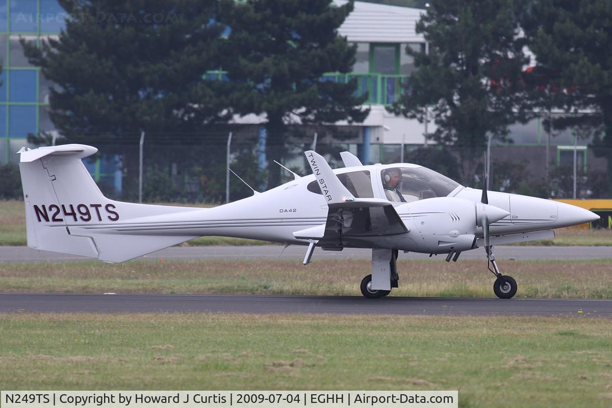 N249TS, 2008 Diamond DA-42 Twin Star C/N 42-376, Privately owned.