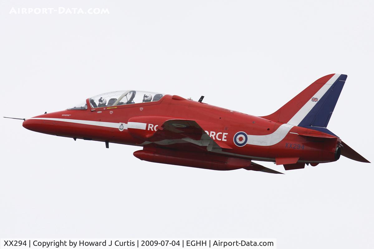 XX294, 1979 Hawker Siddeley Hawk T.1 C/N 122/312119, Operated by the Red Arrows.