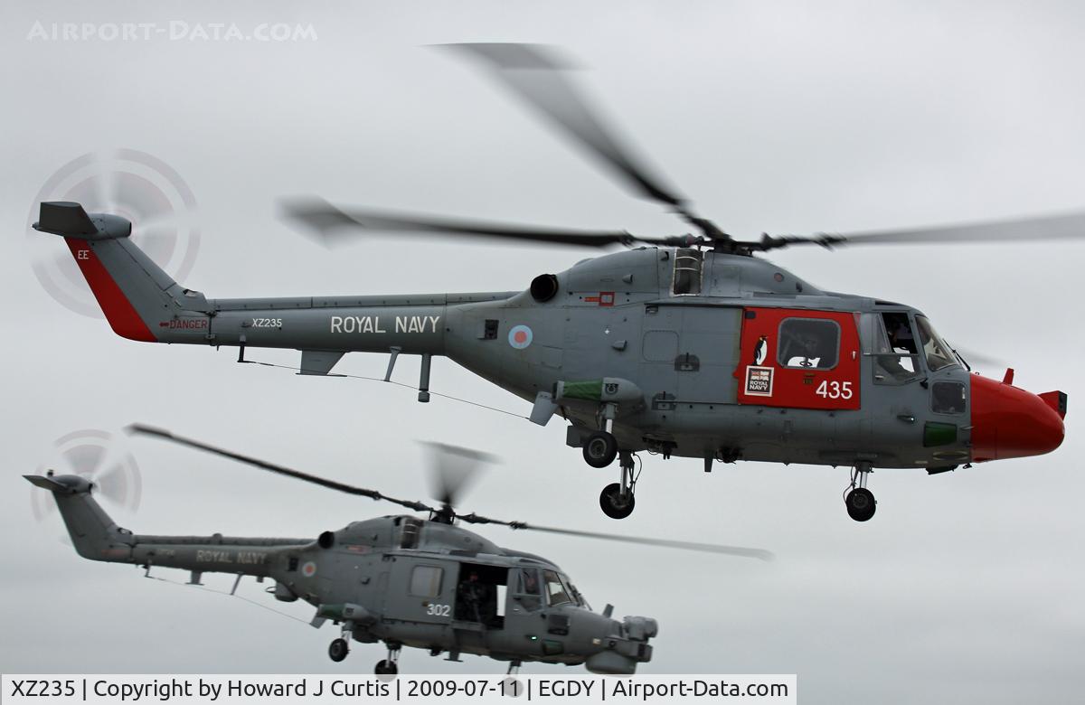 XZ235, 1977 Westland Lynx HAS.3S(ICE) C/N 016, At the Air Day. Endurance Flight.
