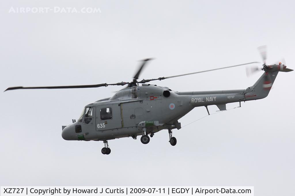 XZ727, Westland Lynx HAS.3S C/N 199, At the Air Day. 635/702 NAS.