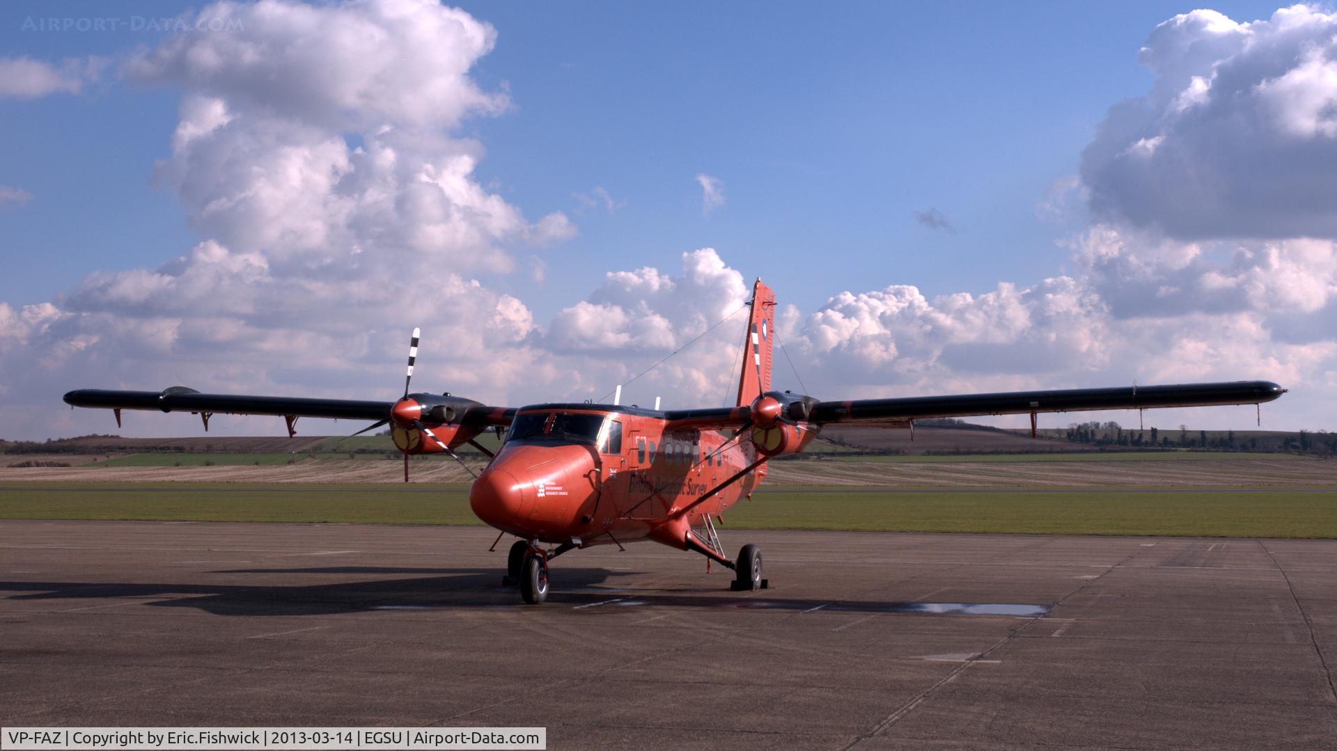VP-FAZ, 1981 De Havilland Canada DHC-6-300 Twin Otter C/N 748, 3. 'Ice Cold Katy' visiting Duxford Airfield.