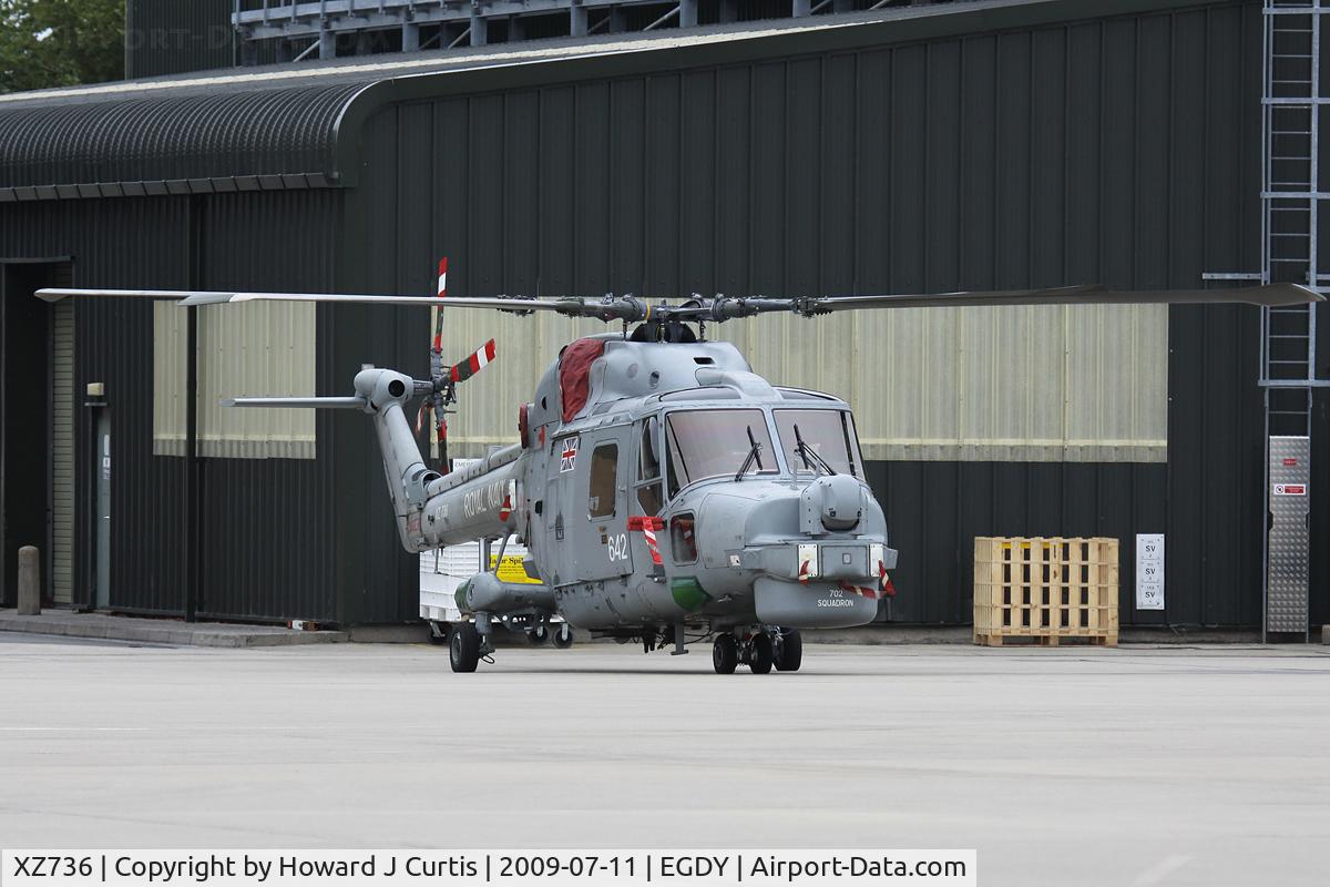XZ736, 1981 Westland Lynx HMA.8DAS C/N 222, At the Air Day. 642/702 NAS.
