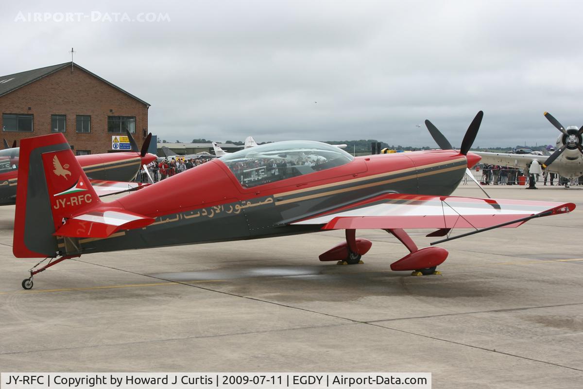 JY-RFC, 2007 Extra EA-300 C/N 1241, At the Air Day. Royal Jordanian Falcons.