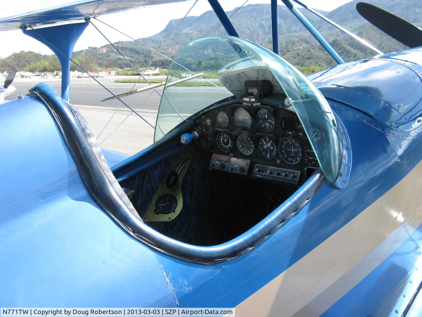 N771TW, 1981 Stolp SA-300 Starduster Too C/N 434, 2005 Poor STOLP SA-300 STARDUSTER TOO, rear cockpit panel