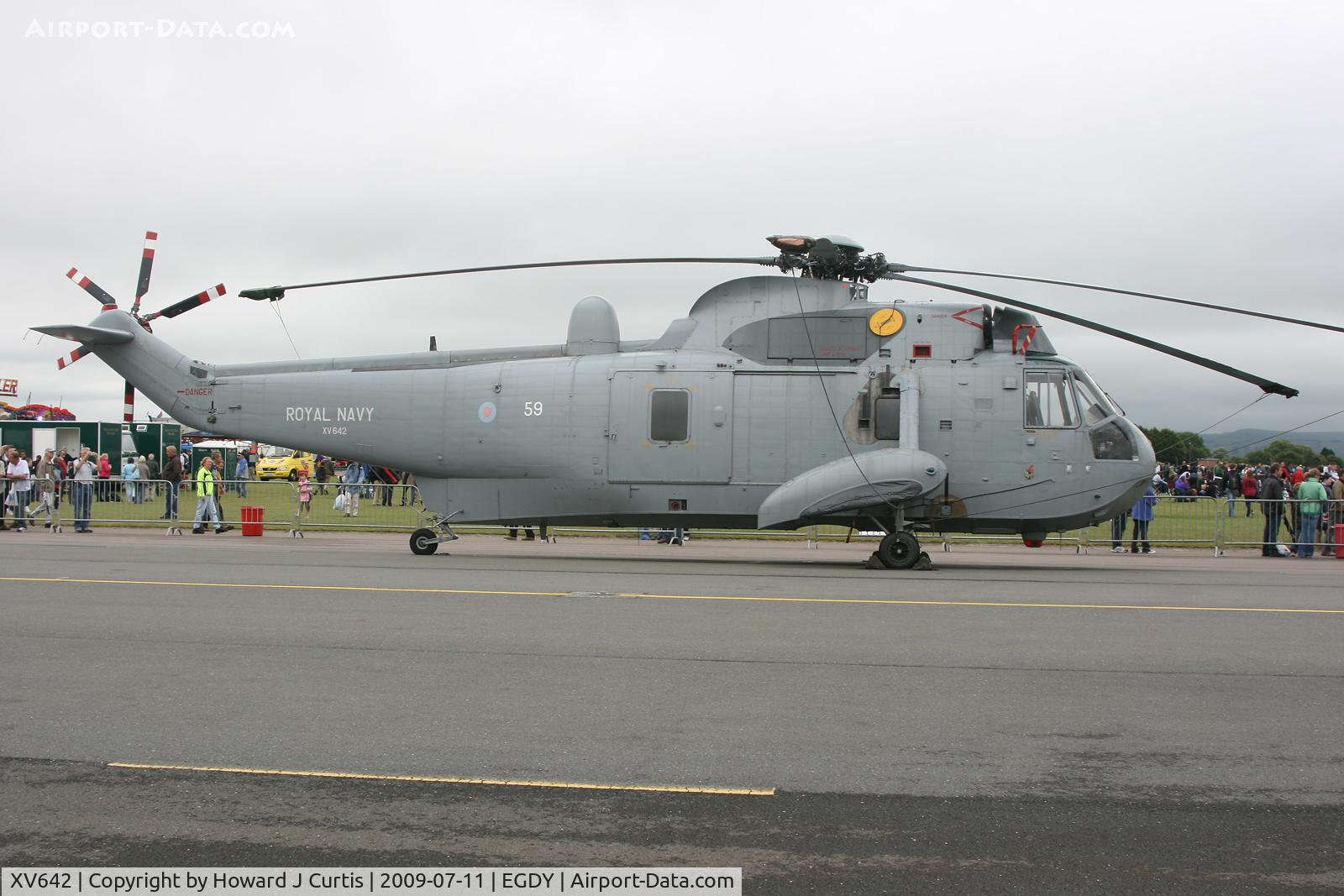 XV642, Westland Sea King HAS.2A C/N WA630, At the Air Day.