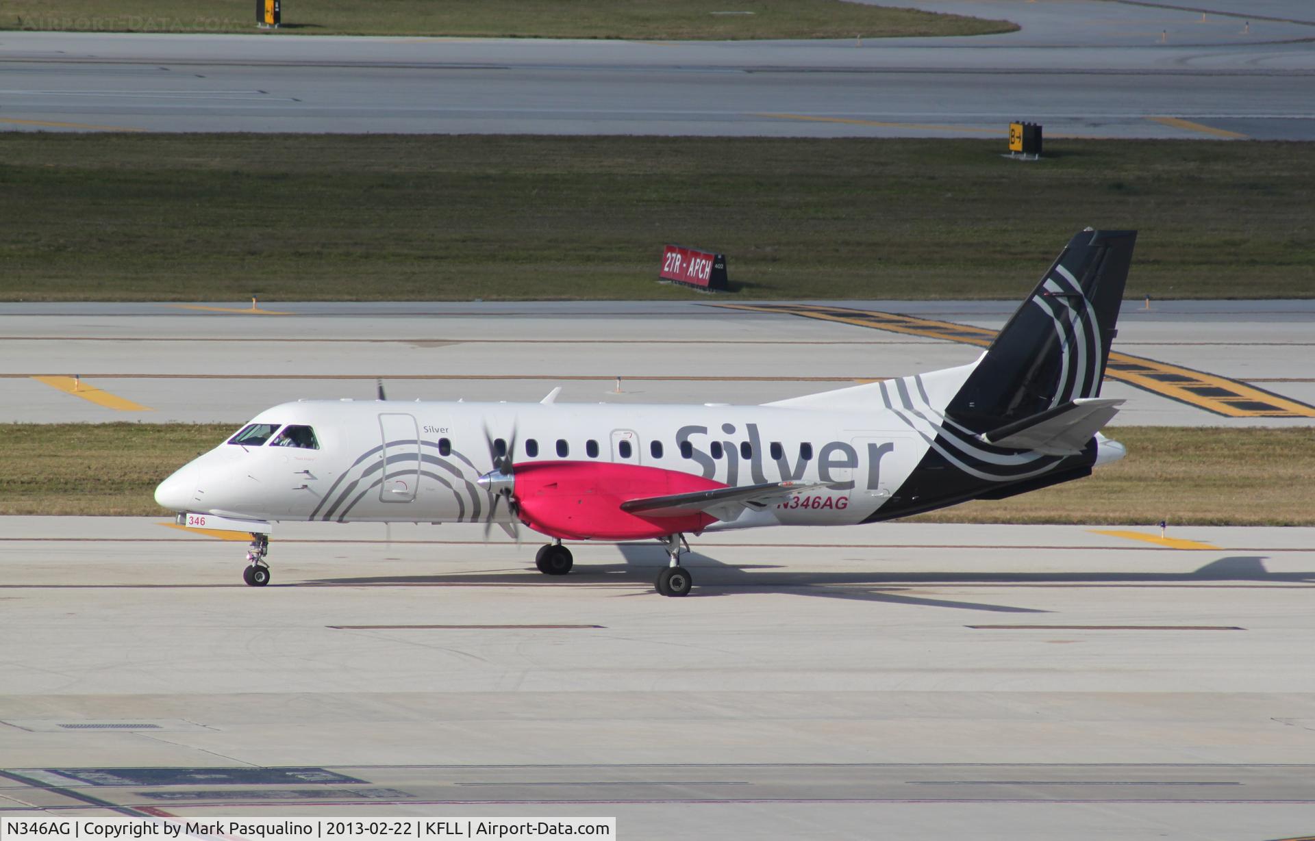 N346AG, 1998 Saab 340B C/N 340B-446, SAAB 340B