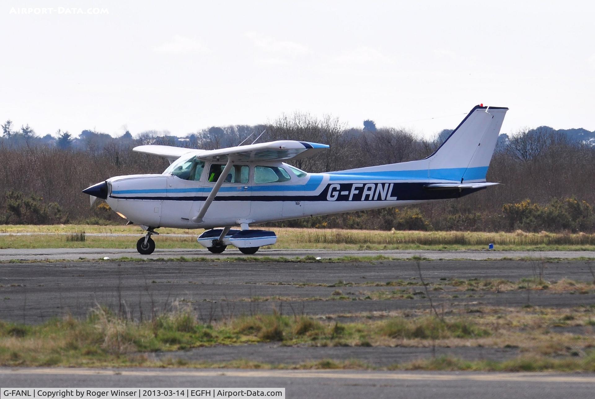 G-FANL, 1978 Cessna R172K Hawk XP C/N R172-2873, Visiting Cessna Hawk XP operated by FlyWales.