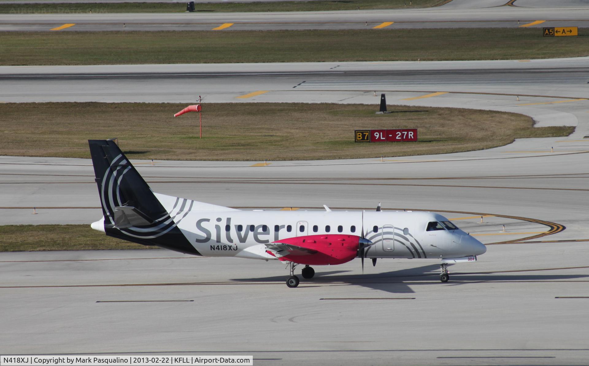 N418XJ, 1997 Saab 340B C/N 340B-418, SAAB 340B