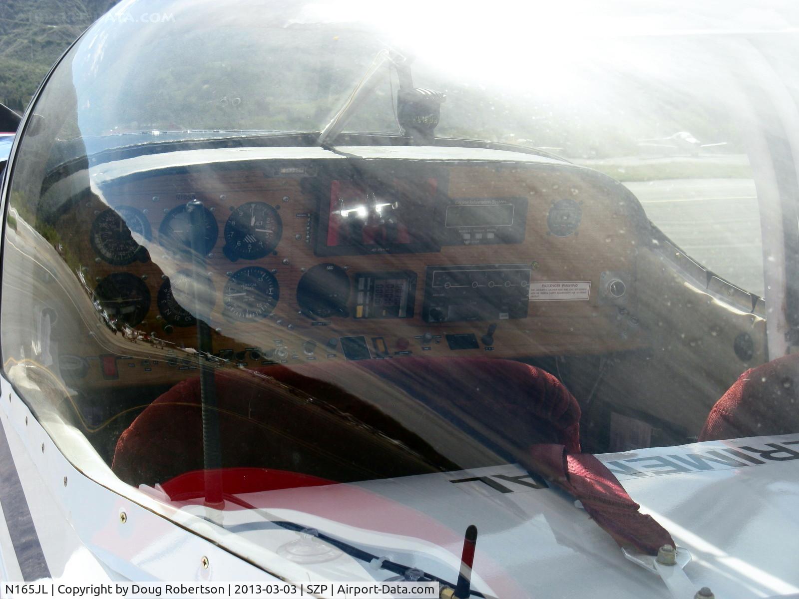 N165JL, 2007 Thorp T-18 Tiger Tiger C/N 165, 2007 Levi THORP/SUNDERLAND S-18, Lycoming O-320-E2D 150 Hp speedster, panel