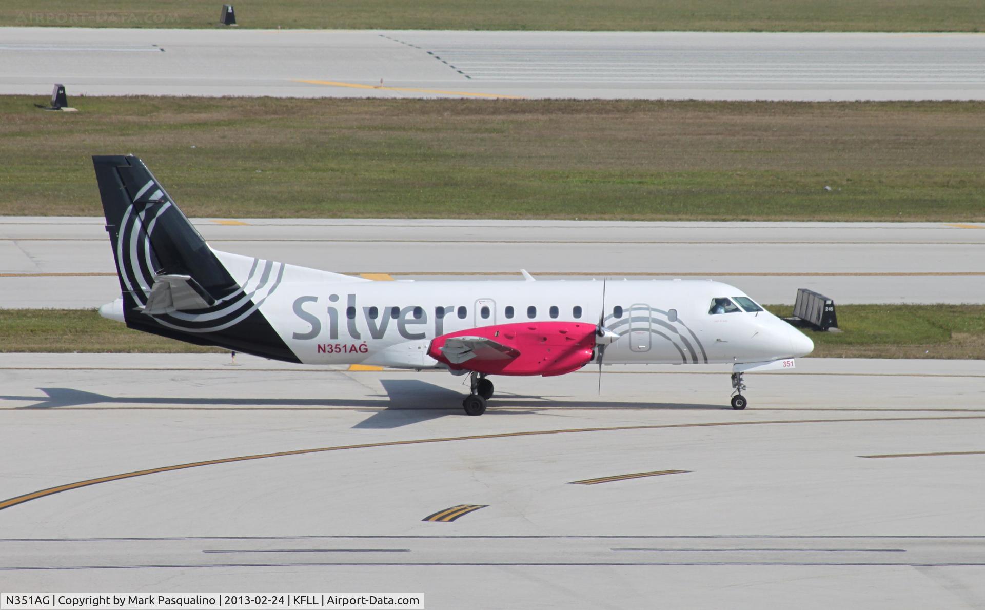 N351AG, 1998 Saab 340B C/N 340B-445, SAAB 340B