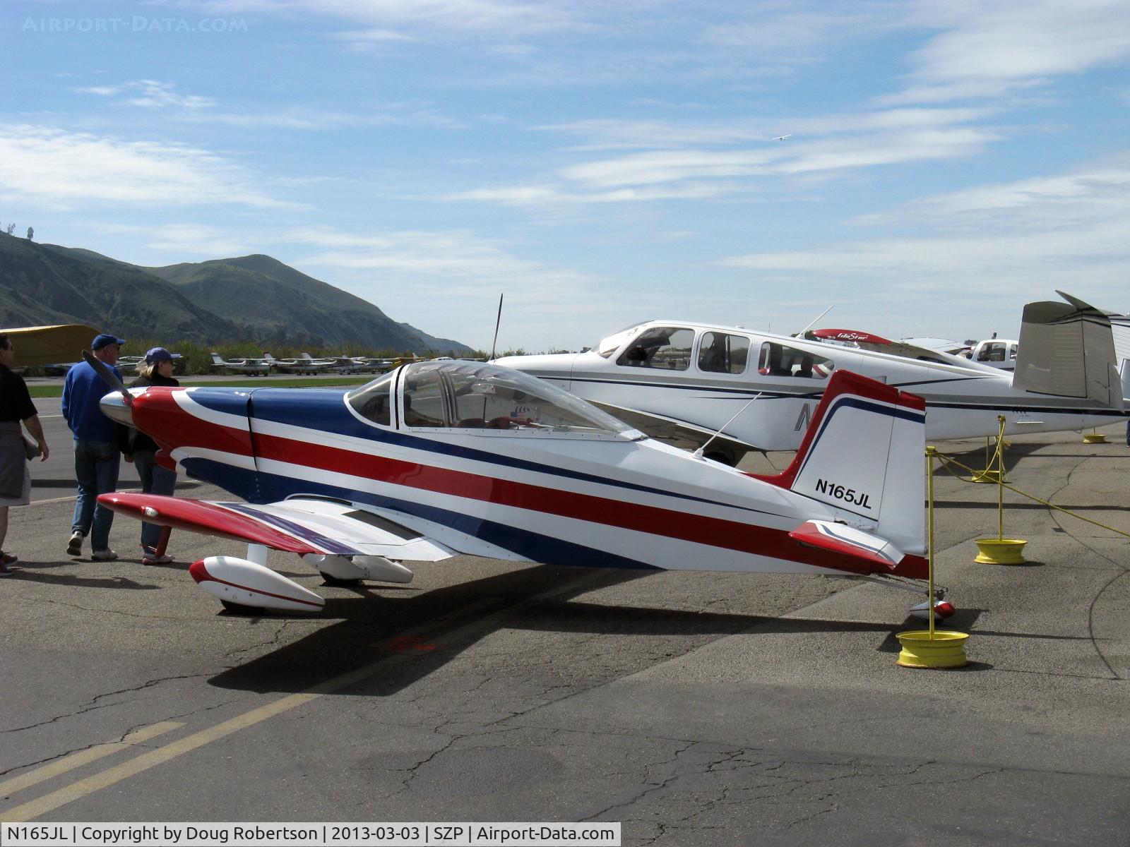 N165JL, 2007 Thorp T-18 Tiger Tiger C/N 165, 2007 Levi THORP/SUNDERLAND S-18, Lycoming O-320-E2D 150 Hp speedster