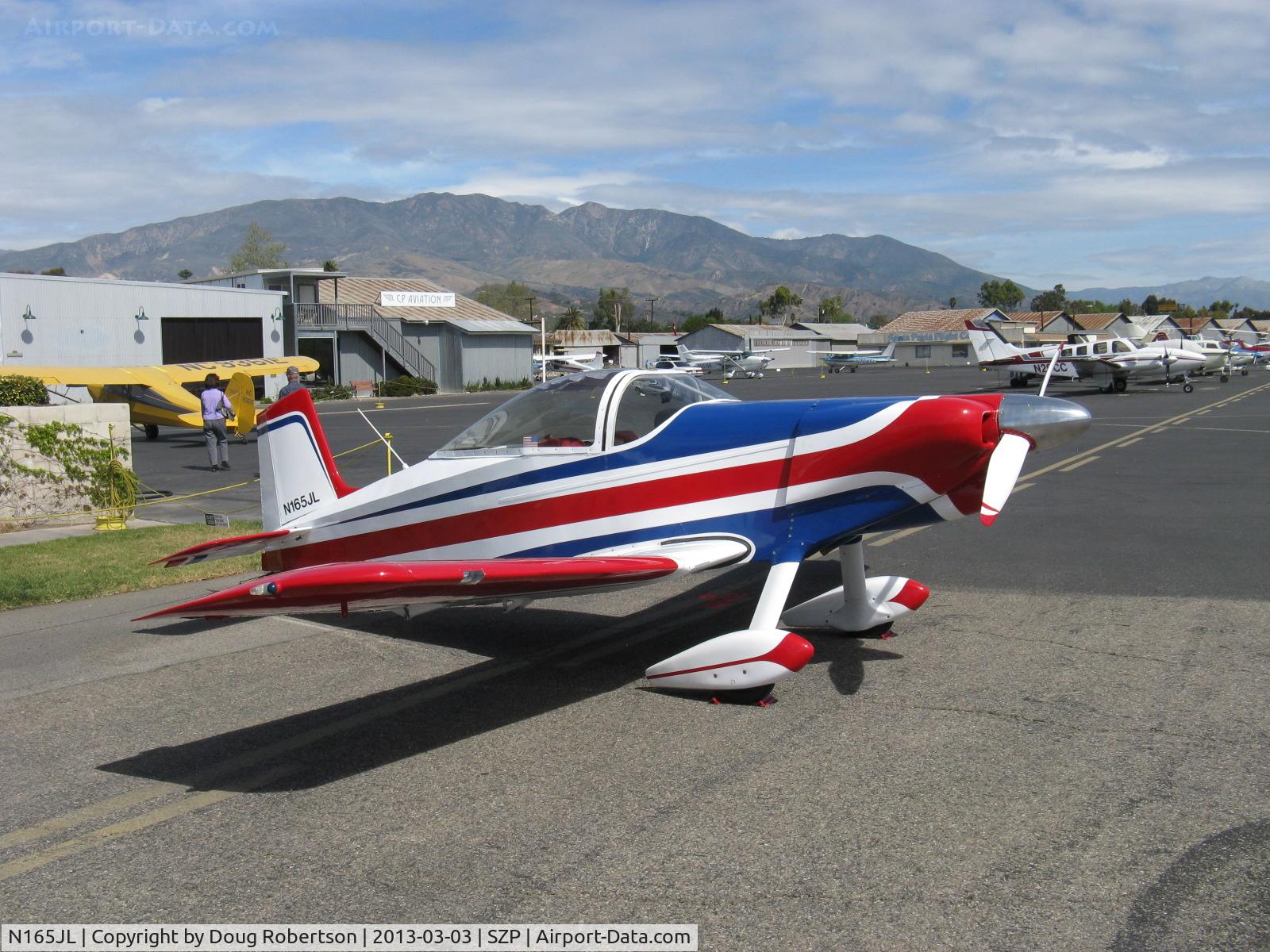 N165JL, 2007 Thorp T-18 Tiger Tiger C/N 165, 2007 Levi THORP/SUNDERLAND S-18, Lycoming O-320-E2D 150 Hp single seat speedster