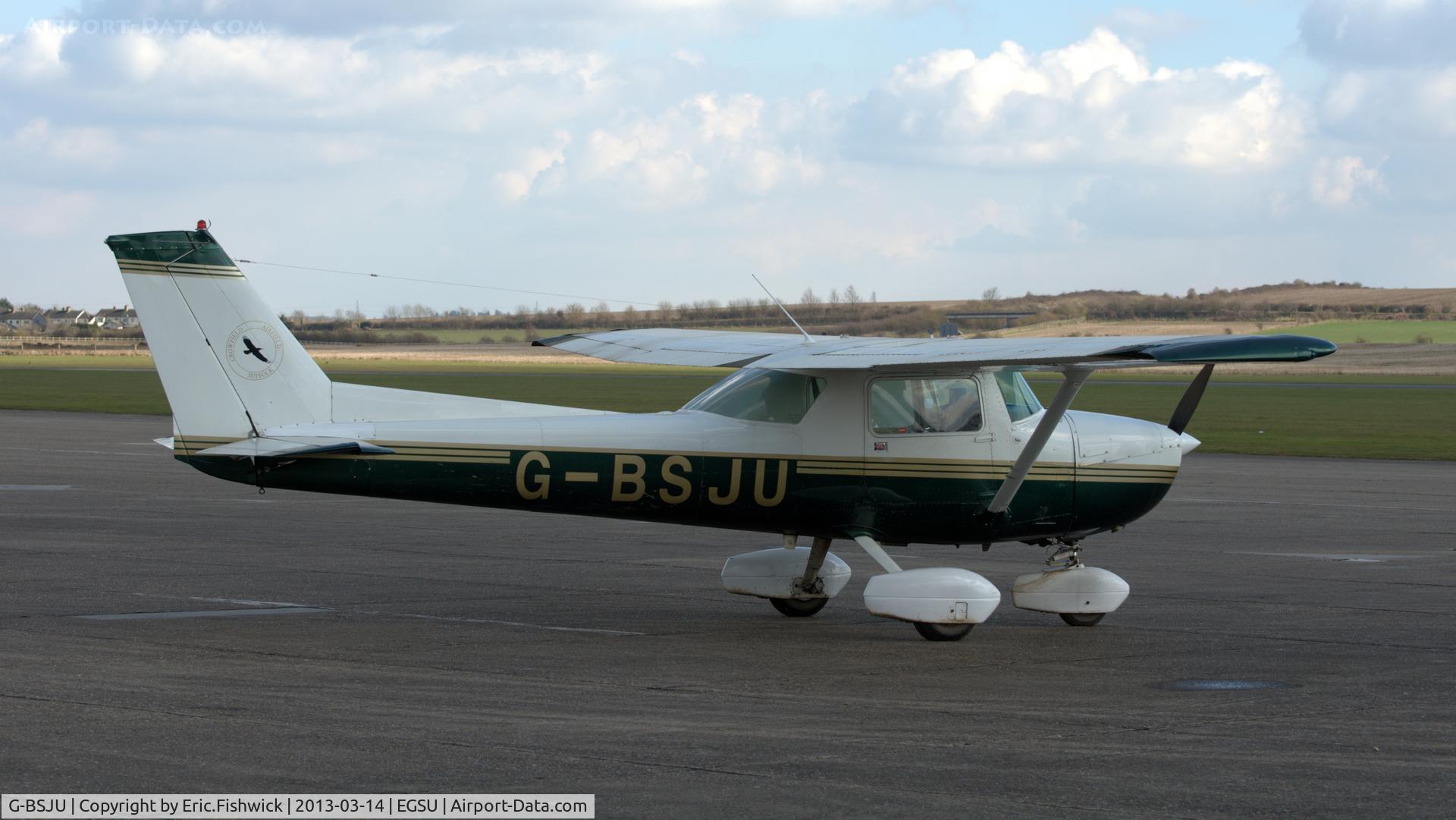G-BSJU, 1974 Cessna 150M C/N 150-76430, 2. G-BSJU visiting Duxford Airfield.