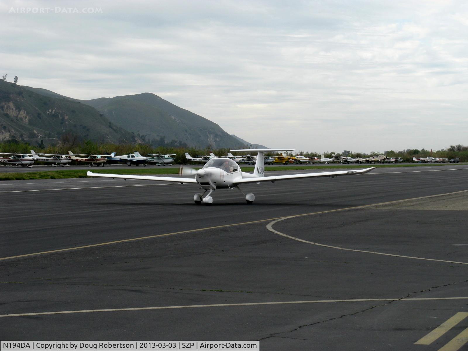 N194DA, 1996 Diamond DA-20A-1 Katana C/N 10102, 1996 Diamond DA 20-A1 KATANA (Samurai sword), Rotax 912A-3 79.9 Hp for takeoff, taxi back