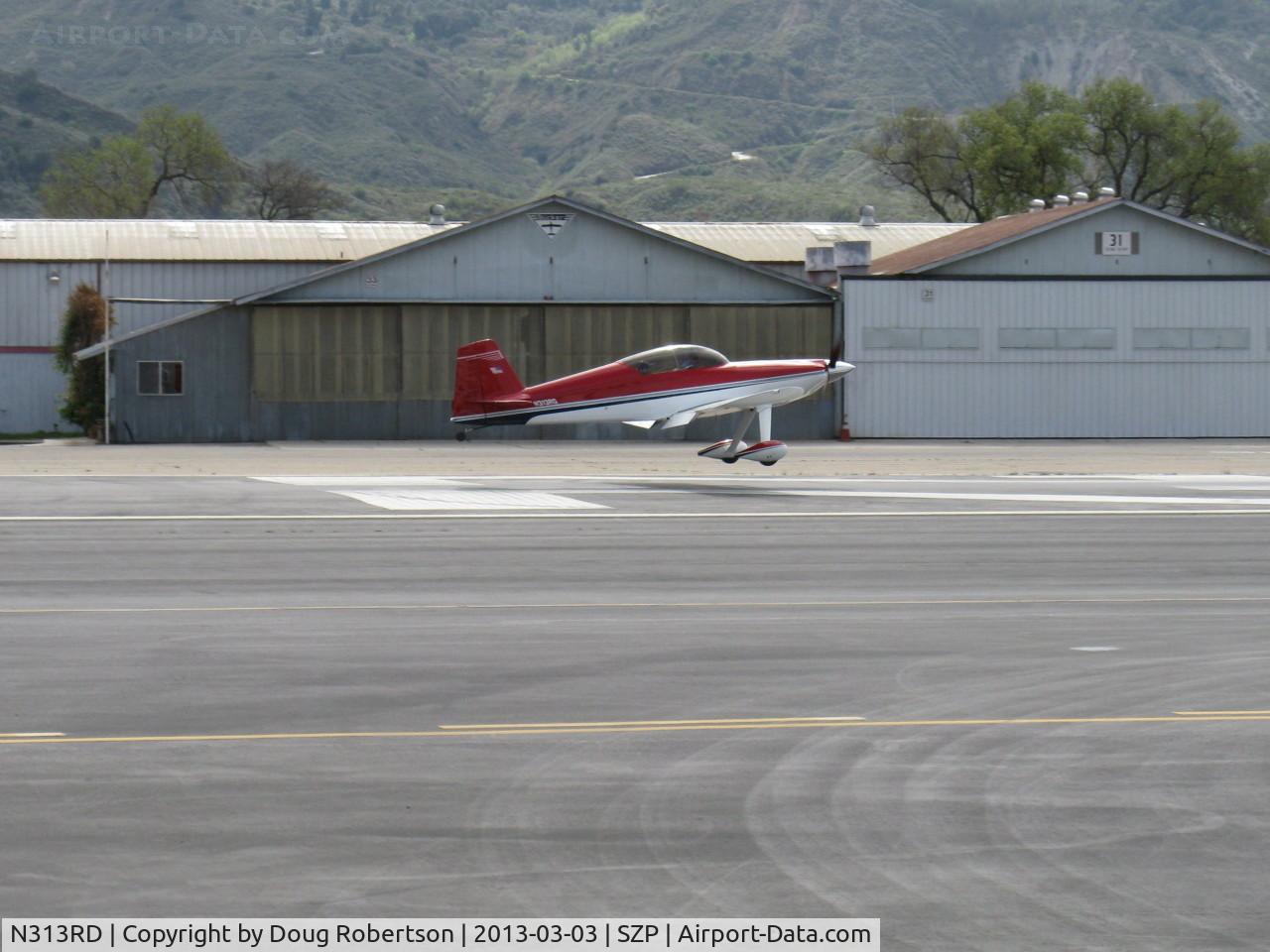 N313RD, Harmon Rocket II C/N 2669-6, Davis HARMON ROCKET II, landing Rwy 22