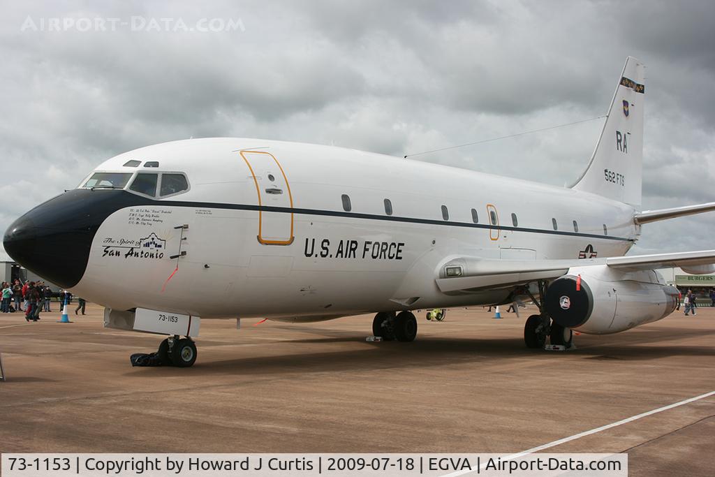 73-1153, 1973 Boeing CT-43A C/N 20700, At RIAT 2009. USAF.