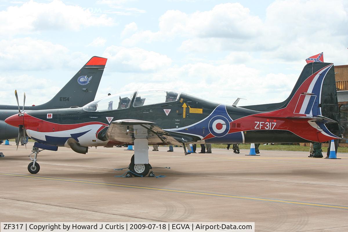 ZF317, Short S-312 Tucano T1 C/N S098/T69, At RIAT 2009.