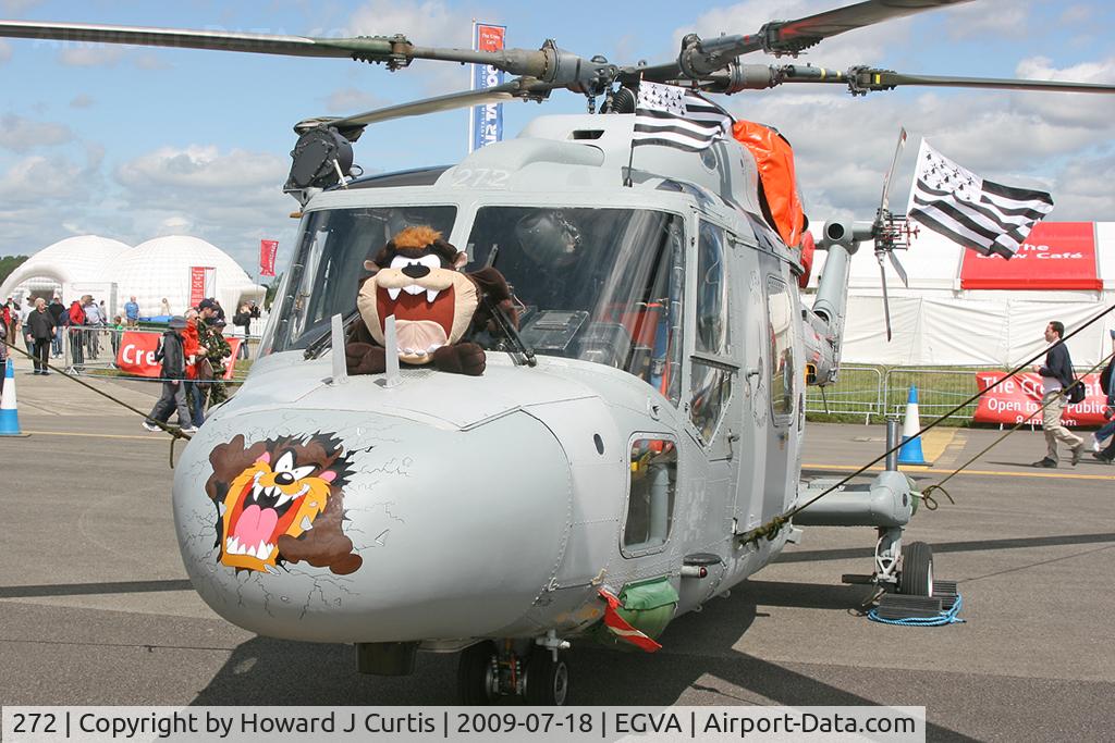 272, Westland Lynx HAS.2(FN) C/N 063, At RIAT 2009.