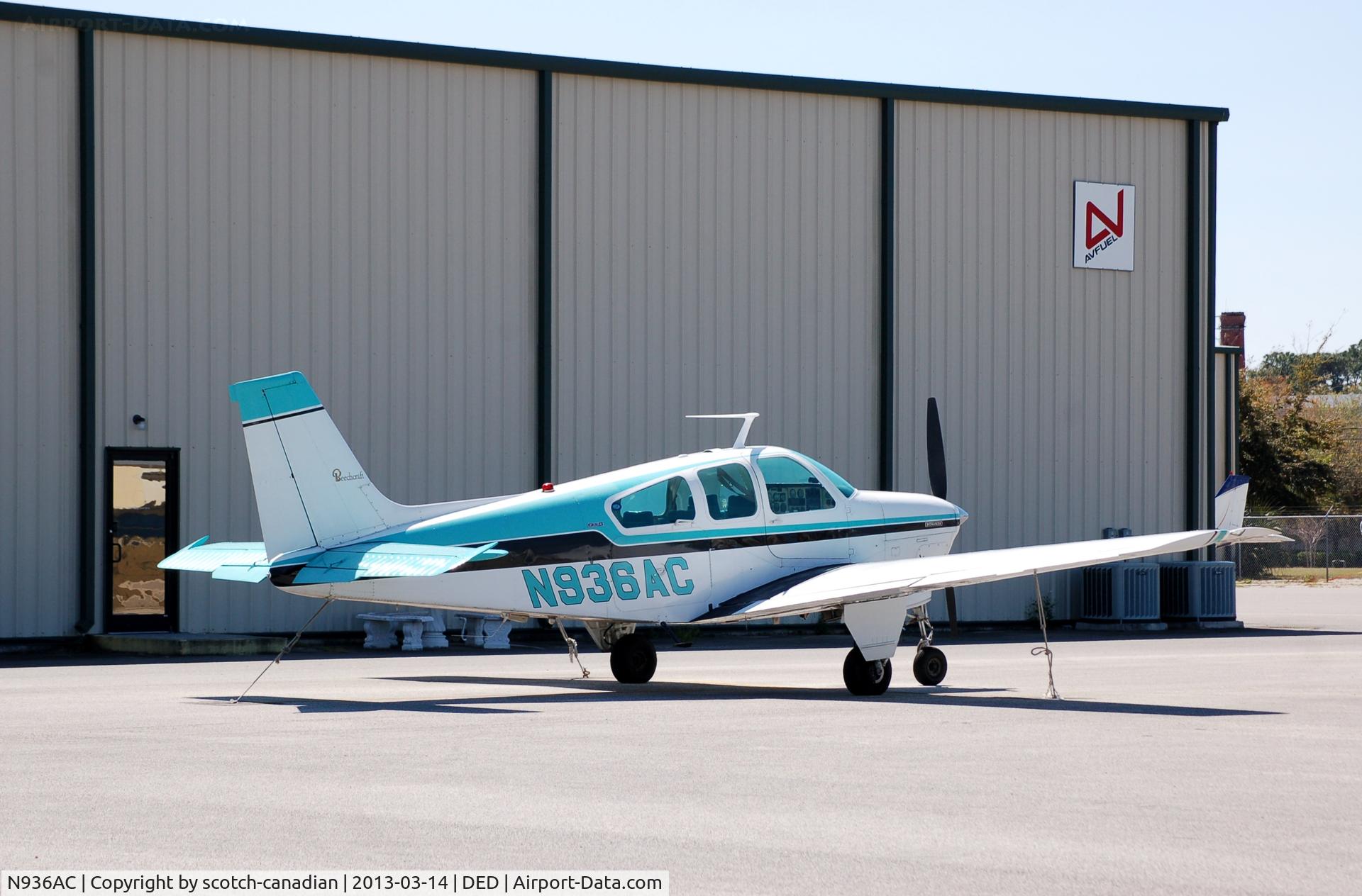 N936AC, 1971 Beech F33A Bonanza C/N CE-336, 1971 Beech F33A, N936AC, at DeLand Municipal - Sidney H. Taylor Field, DeLand, FL