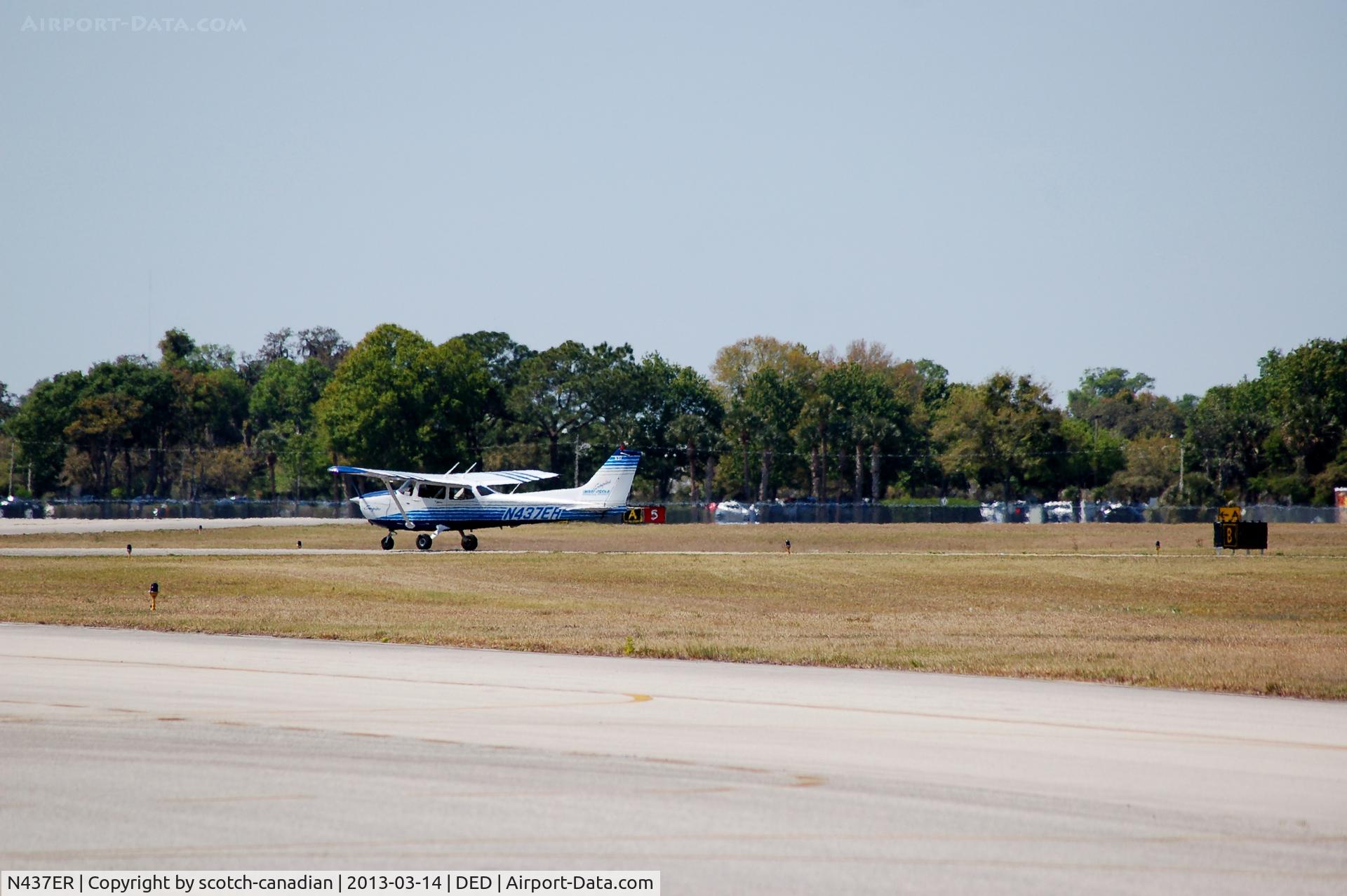 N437ER, 2007 Cessna 172S C/N 172S10493, 2007 Cessna 172S, N437ER, at DeLand Municipal - Sidney H. Taylor Field, DeLand, FL