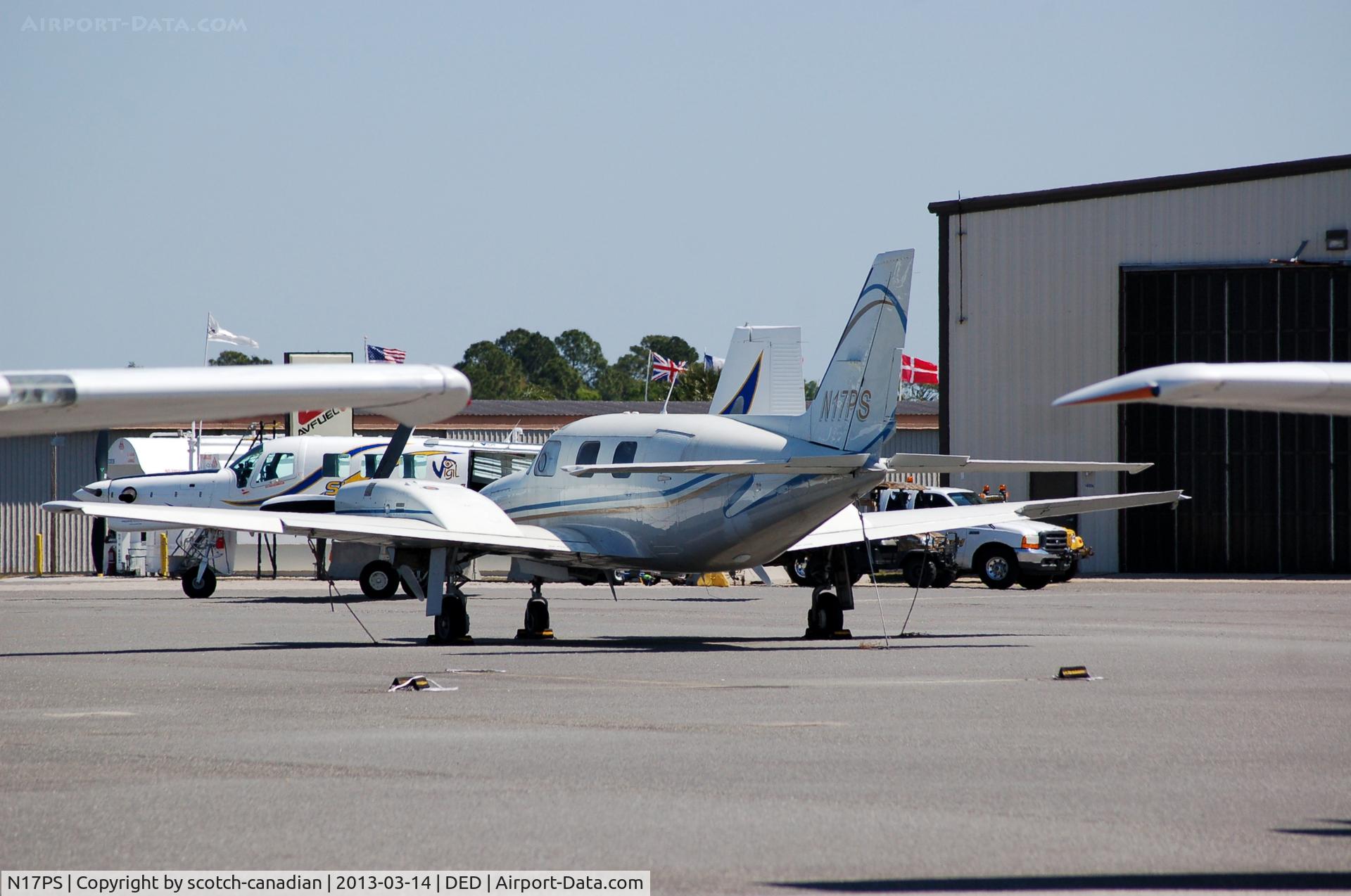 N17PS, 1976 Piper PA-31P Navajo Navajo C/N 31P-7630008, 1976 Piper PA-31P, N17PS, at DeLand Municipal - Sidney H. Taylor Field, DeLand, FL