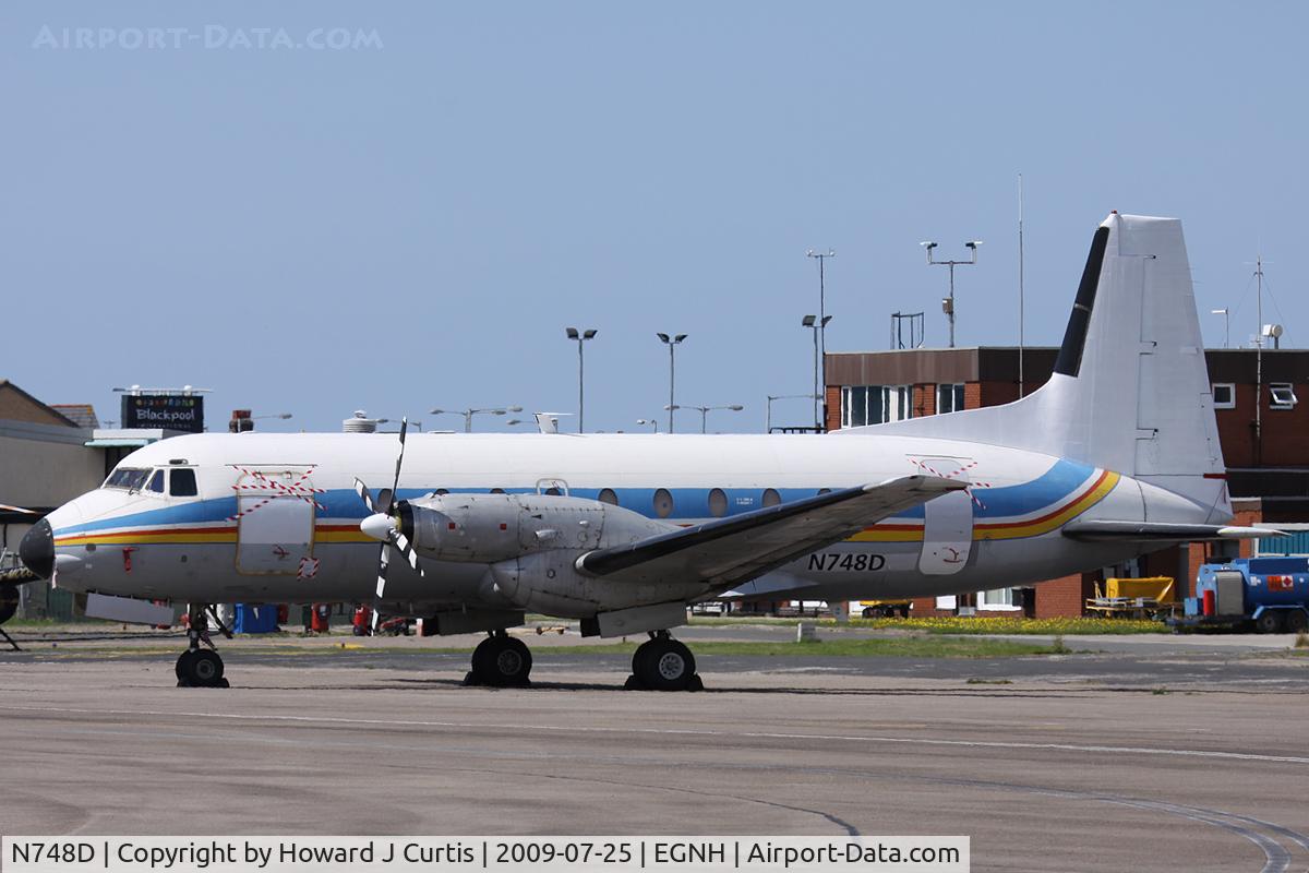 N748D, 1971 Hawker Siddeley HS.748 Series 2A C/N 1689, In open store.