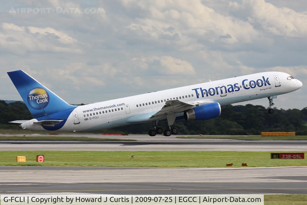 G-FCLI, 1995 Boeing 757-28A C/N 26275, Thomas Cook.
