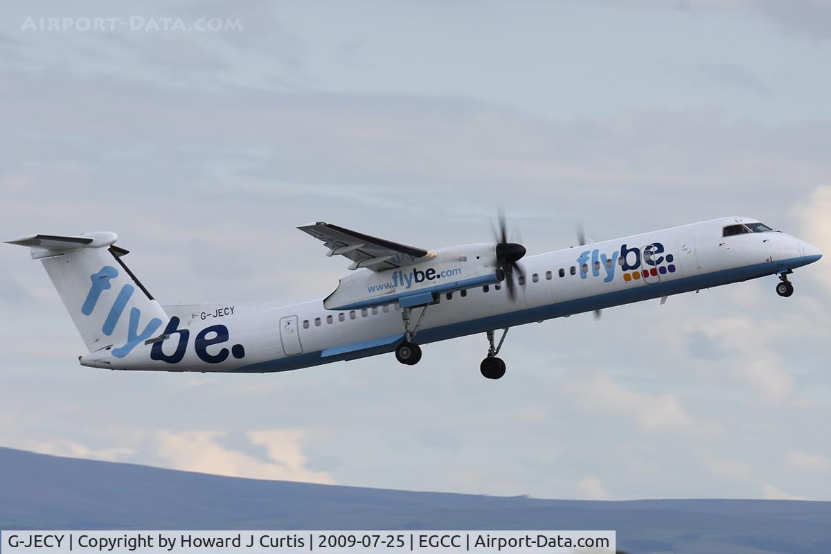 G-JECY, 2007 De Havilland Canada DHC-8-402Q Dash 8 C/N 4157, flybe.