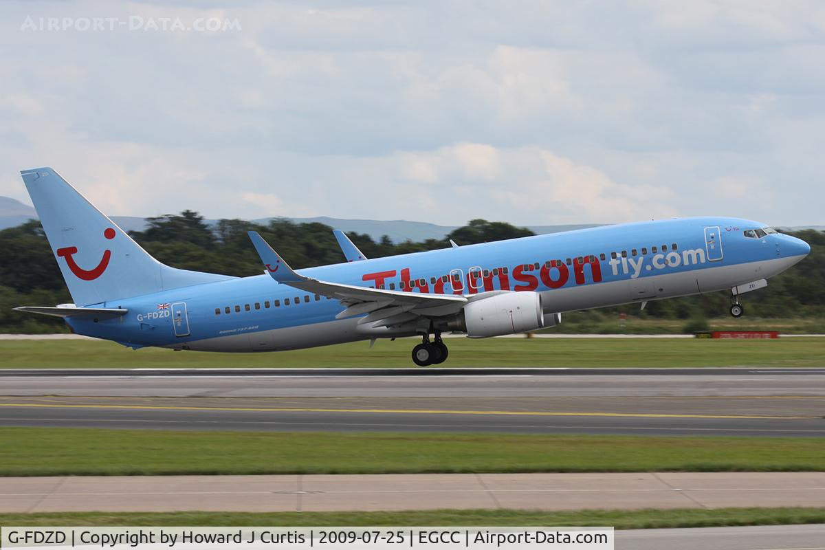 G-FDZD, 2007 Boeing 737-8K5 C/N 35132, Thomsonfly.