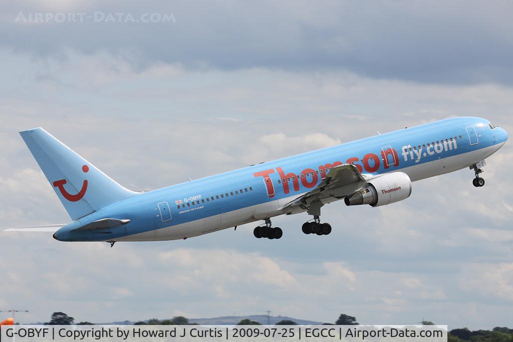 G-OBYF, 1998 Boeing 767-304 C/N 28208, Thomsonfly.