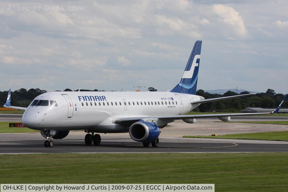 OH-LKE, 2007 Embraer 190LR (ERJ-190-100LR) C/N 19000059, Finnair