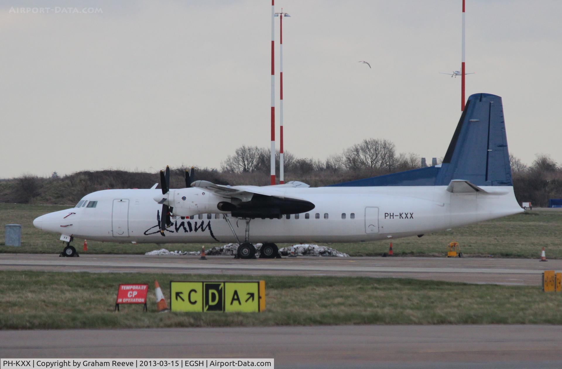 PH-KXX, 1992 Fokker 50 C/N 20262, Now with 