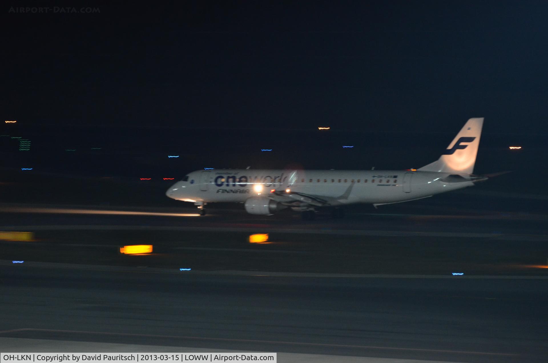 OH-LKN, 2009 Embraer 190LR (ERJ-190-100LR) C/N 19000252, ONEWORLD!!!